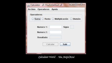 Calculadora en Java