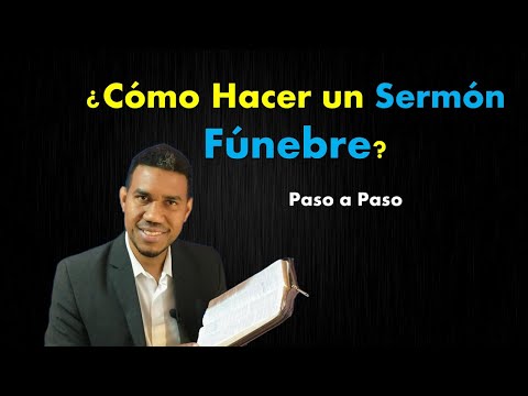 Video: ¿Cómo preparar un funeral?