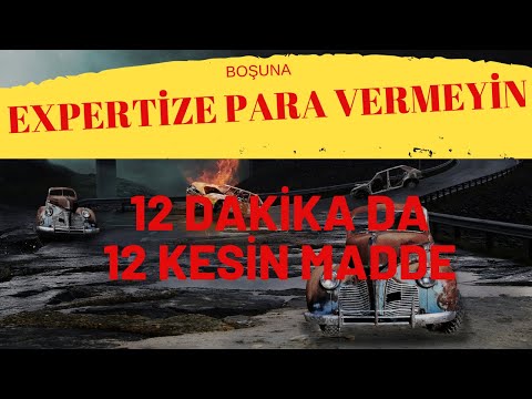 Video: Kasamın hasar görüp görmediğini nasıl anlarım?