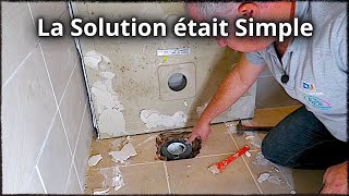 le diagnostic d'une salle de bain !!! ( problème de bac à douche )