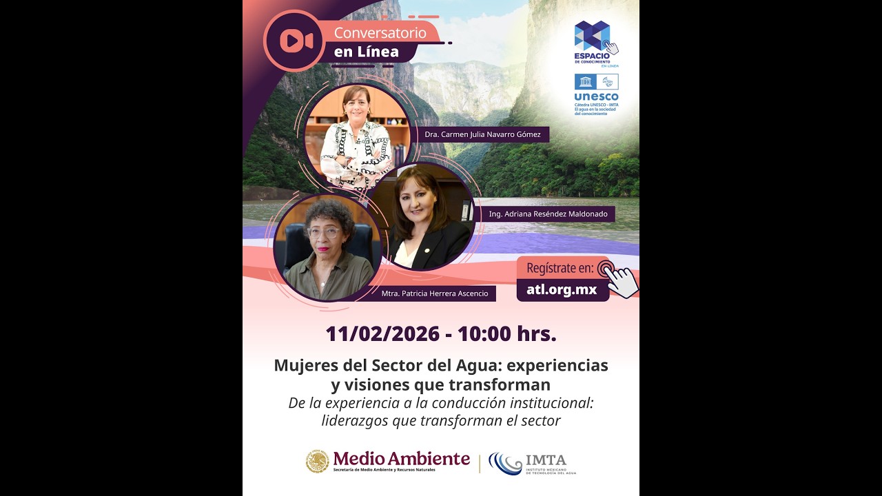 💧✨ Mujeres del Sector del Agua: experiencias y visiones que transforman