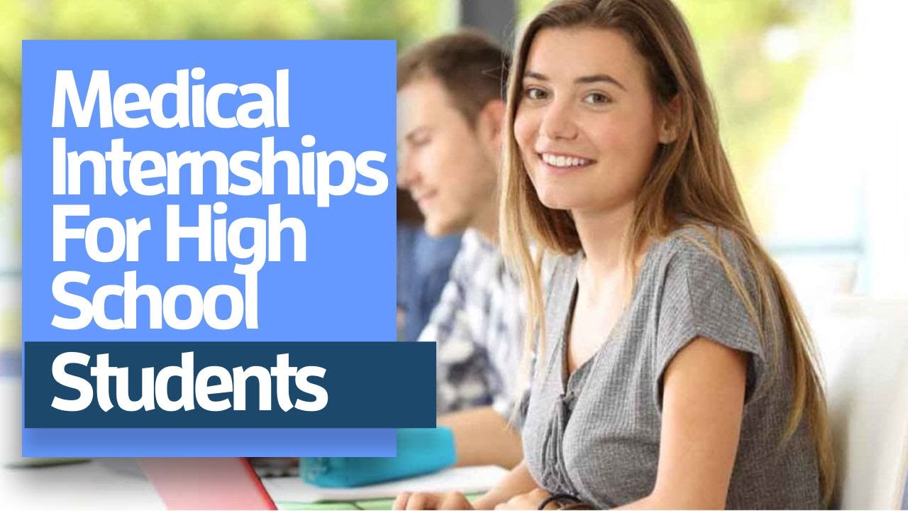 medical research internships high school