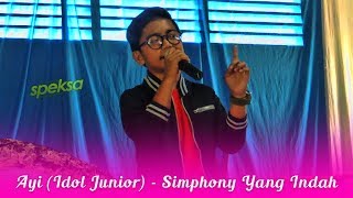 Ayi (Idol Junior) - Simphony Yang Indah | SMP GKST 1 Tentena
