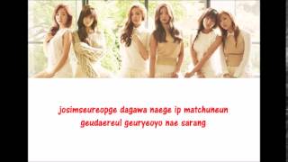 Apink-love like a fairy tale color coded lyric