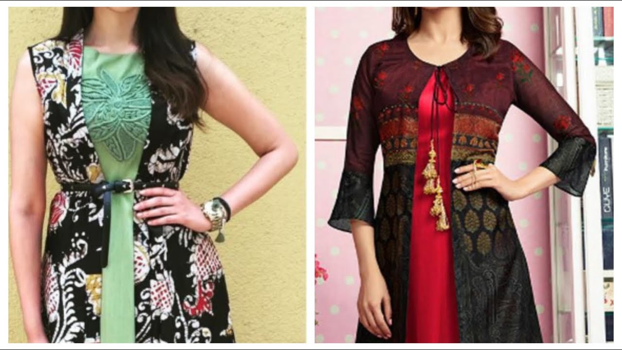 jacket pattern kurti design