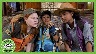 Park Ranger Bella As Ridley Jones! | T-Rex Ranch Adventures | Live Action Dinosaur Songs For Kids!