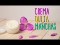 Crema quitamanchas Casera - Receta Natural - Quita Manchas y Marcas de Acné - Catwalk