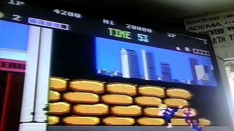 Atari 7800-Double Dragon(Review) w/Robbie Delauter