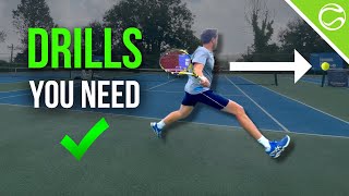 Only 5 Drills You Need for Perfect Tennis