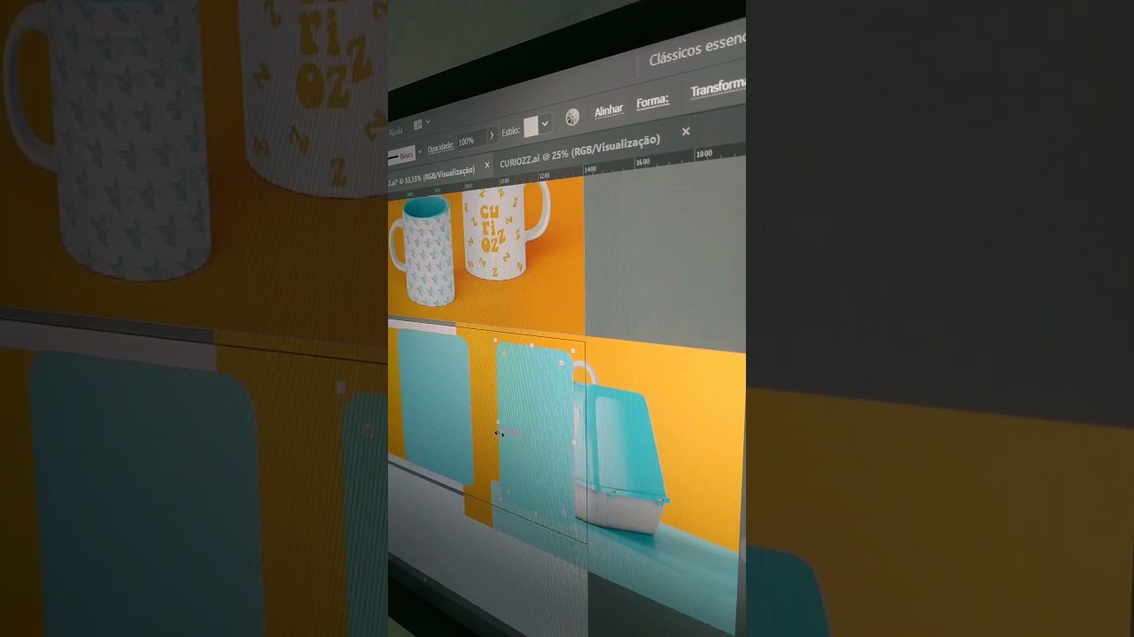 Criando uma Apresentação para o Behance #identidadevisual #marcas #design #behance