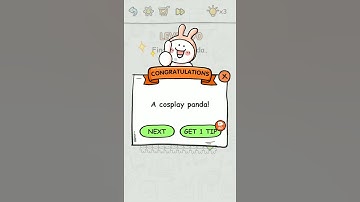 Brain challenge level 90 Find the panda, Solution Walkthrough