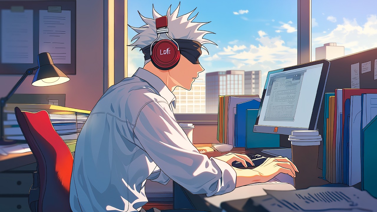 Morning Tea ☕ Dopamine Morning with Anime Lofi Café 🍂 Deep Focus to Study / Relax [LoFi Hip Hop]