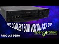 Sony slv750hf vintage rare vcr vhs player cassette recorder  one of the best vcrs to buy