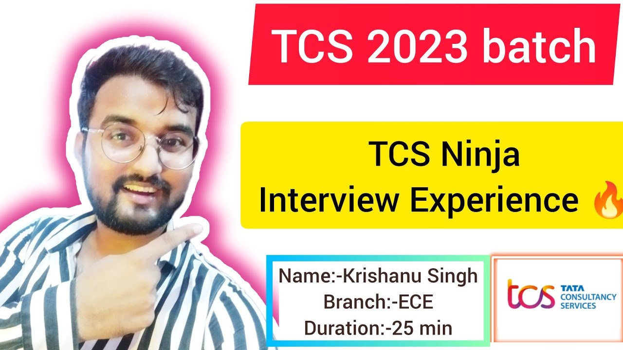 TCS Ninja Latest Interview Experience 🔥 TR + HR all questions