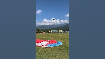 Paragliding Landing 🔥💯 #shorts #short #viral #trending #paragliding #himachal