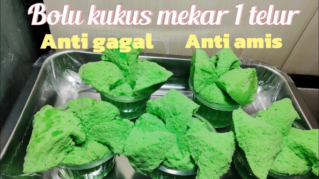 WAJIB PAKAI RESEP INI KALAU MAU BOLU KUKUS KALIAN MEKAR SEMPURNA‼️DIJAMIN ANTI GAGAL LAGI@kueananash