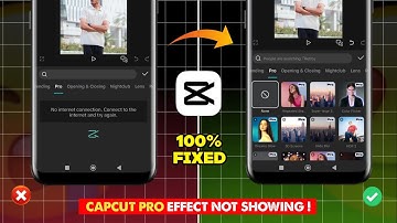 Capcut Pro Effects Not Showing | Capcut me Effect Nahi aa Raha hai | Capcut No Internet Problem