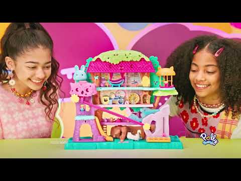 POLLY POCKET™ POLLYVILLE™ PET ADVENTURE TREEHOUSE™ Playset | AD