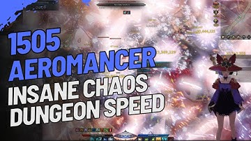 How fast can 1505 Aeromancer clear chaos dungeon? | Lost Ark