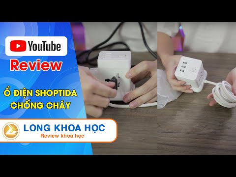 Video Long Khoa học Reivew ổ điện Shoptida chịu tải 2 nồi... - YouTube