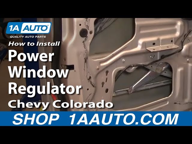 How To Replace Front Window Regulator 04 12 Chevy Colorado How To Replace Front Window Regulator 04 12 Chevy Colorado 1a Auto