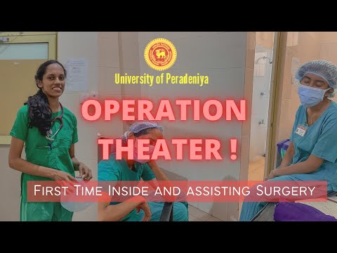 Operation Theatre vlog🔪 Faculty of Medicine, University of Peradeniya | Sri Lanka 2022