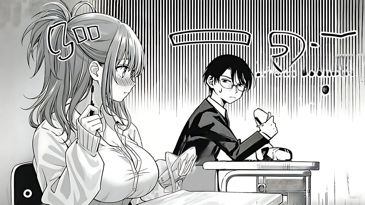 Él sólo quería ESTUDIAR solo… ¡Pero la CHICA más ESCANDALOSA se OBSESIONÓ con él!. manga resumen