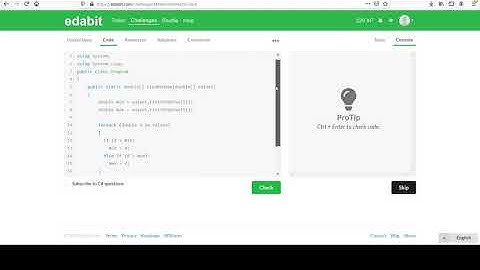C# Programming Challenges #44: Find the Smallest and Biggest Numbers