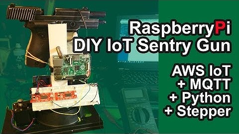 Airsoft Sentry Gun -  Now Works over the Web with Android App