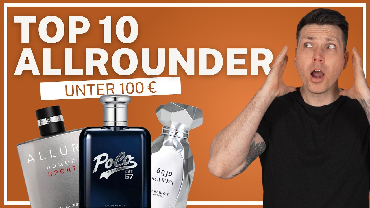 Top 10 Allrounder 2026 unter 100€: Diese Parfums gehen immer