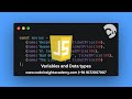 CDL 045 - Variables and Data Types