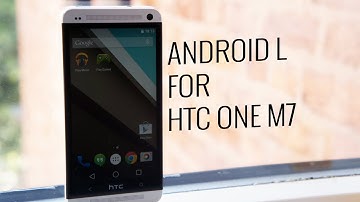 Android Lollipop Developer Preview for the HTC One M7 Hands-On First Look