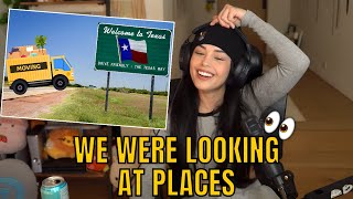Valkyrae and the GURLS are moving to TEXAS??