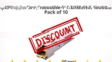 10Gtek for Cisco Compatible GLC-T/SFP-GE-T, Gigabit RJ45 Copper SFP,  | Review and Discount