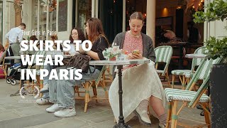 How To Style Skirts Like A Parisian Girl In 2024