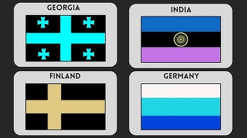 When Country Flags Flip Colors 😱 | Inverted Flags You’ve Never Seen (Part 2)