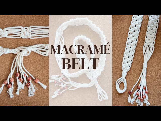 Macrame Belt, Easy Macrame