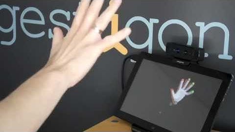 Skeleton tracking with gestigon for gesture controlled applications