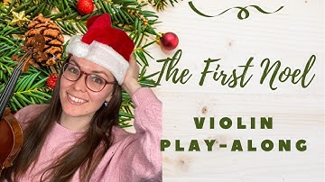 The First Noel - Violin Play-along Tutorial