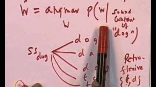 Mod-01 Lec-08 Noisy Channel Application to NLP