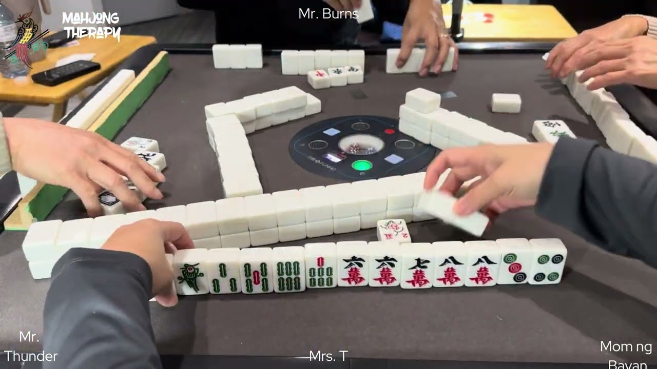 #619 Huling pasabog ng taon yarn, Mrs T?😄🎉 #mahjong #mahjongtherapy