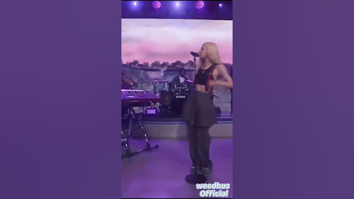 ROSÉ - toxic till the end - The Tonight Show Starring Jimmy Fallon