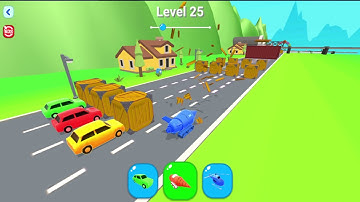 Shape-shifting Game All Levels Gameplay iOS,Android Mobile Walkthrough - level 24 to 25 Completed