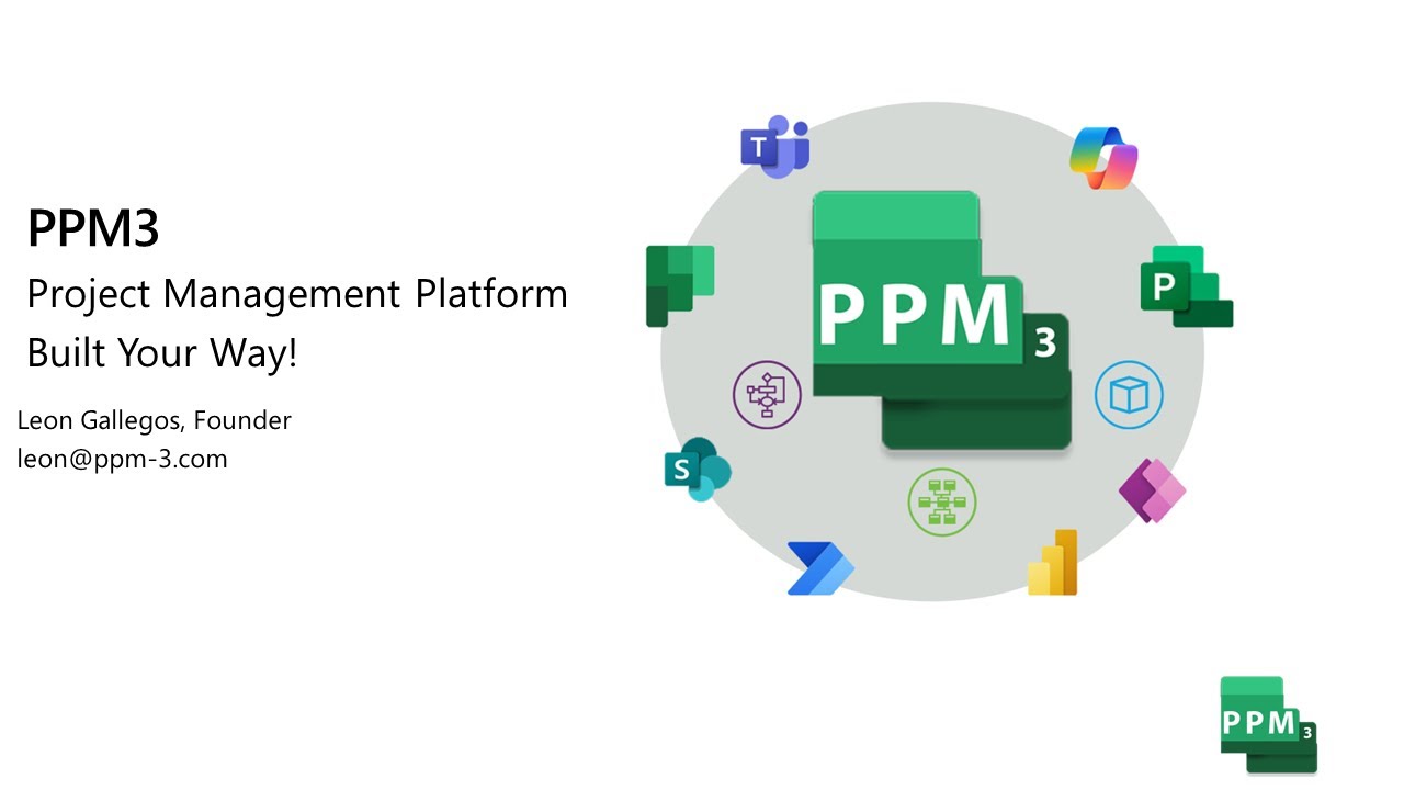 PPM3 WEBINAR - OVERVIEW