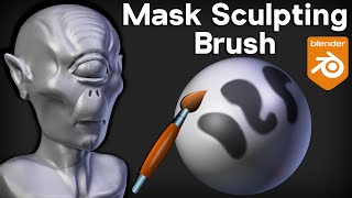 Cara Menggunakan Kuas Masker Pemahat Blender (Tutorial)
