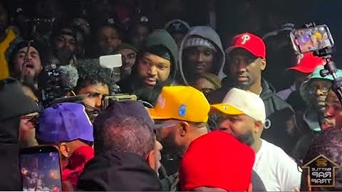 Cassidy Vs Eazy Heated Altercation Mid Rap Battle (SHEESH😳)‼️😱