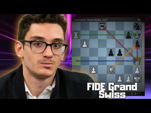World no.2 Fabiano Caruana has started the FIDE Grand Swiss 2023 with two  wins in a row! Fabiano defeated his compatriot GM Hans Niemann…