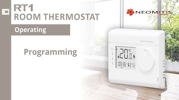 Programming - [Tutorials RT1 room thermostat]