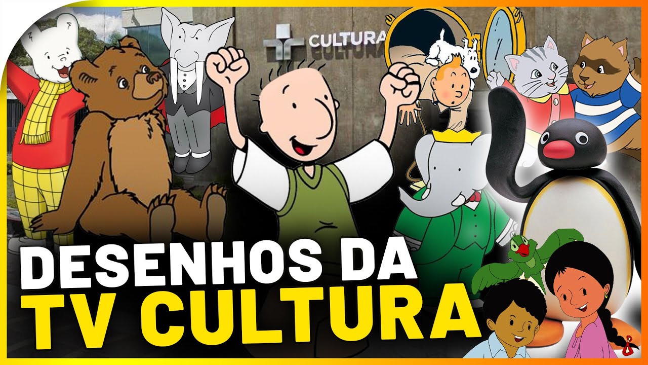 Top DESENHOS CLÁSSICOS que você assistia na TV CULTURA nos anos 90 e ...