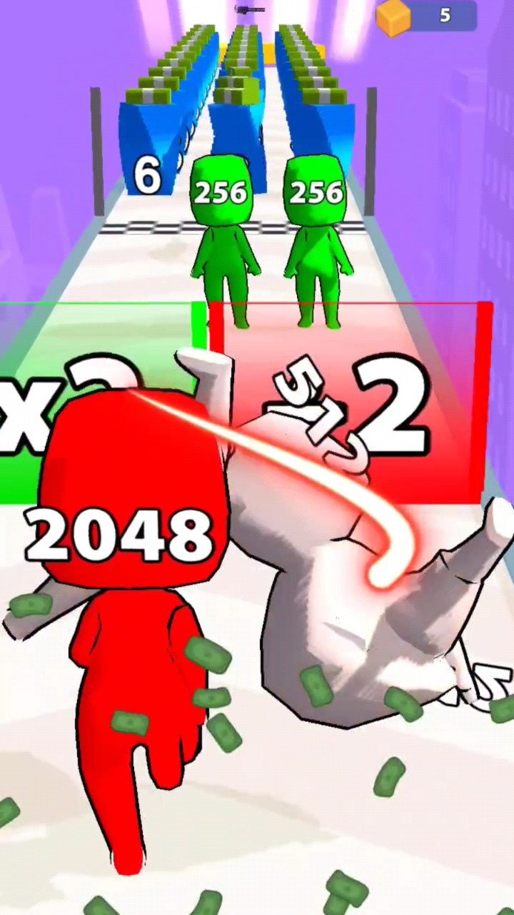 2048 Margin Level 160+ Gameplay video #2048game #game #gameplay‬